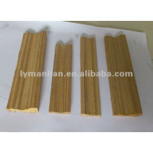 Bordes de madera de teca para la decoración del hogar.